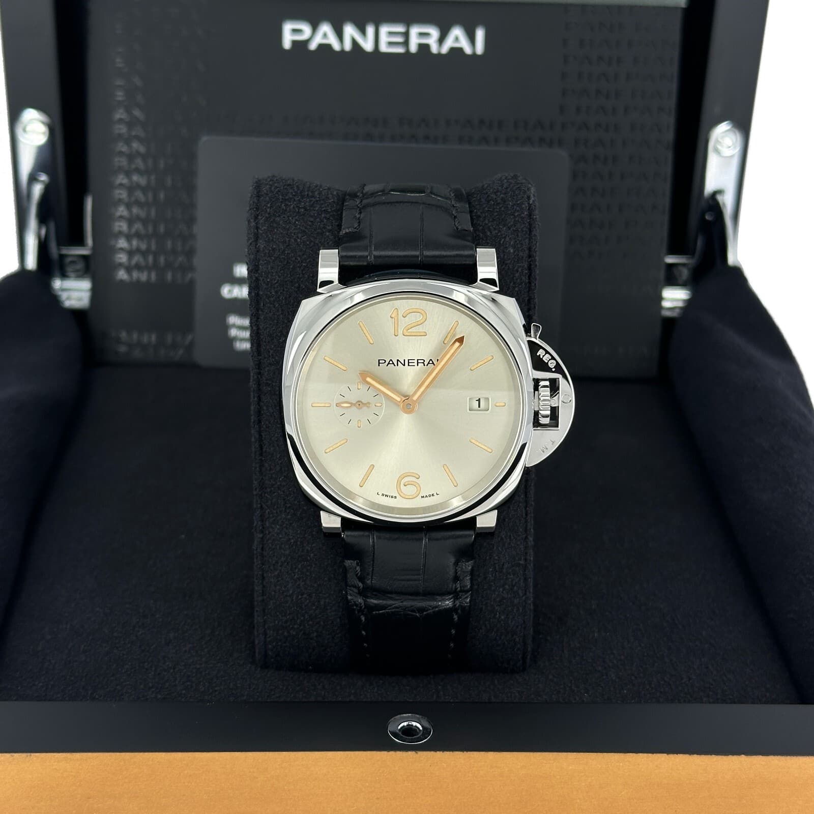 Panerai Luminor Due 42, 3 Days, Date, Steel, Ref# PAM01249 Complete Unworn 2024+