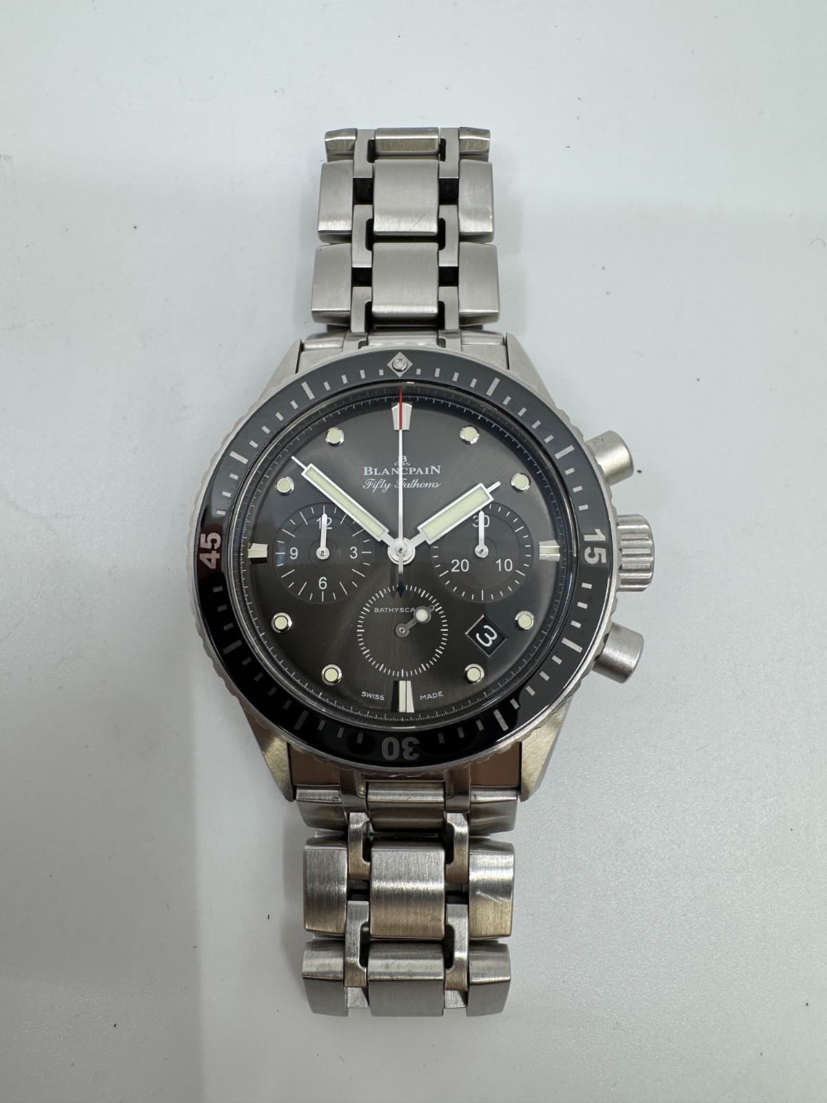 Blancpain Fifty Fathoms Bathyscaphe Flyback Chrono, 5200-1110-B52A. 
