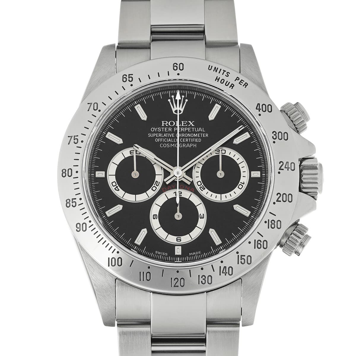 ROLEX Cosmograph Daytona 16520 black WATCH 755635