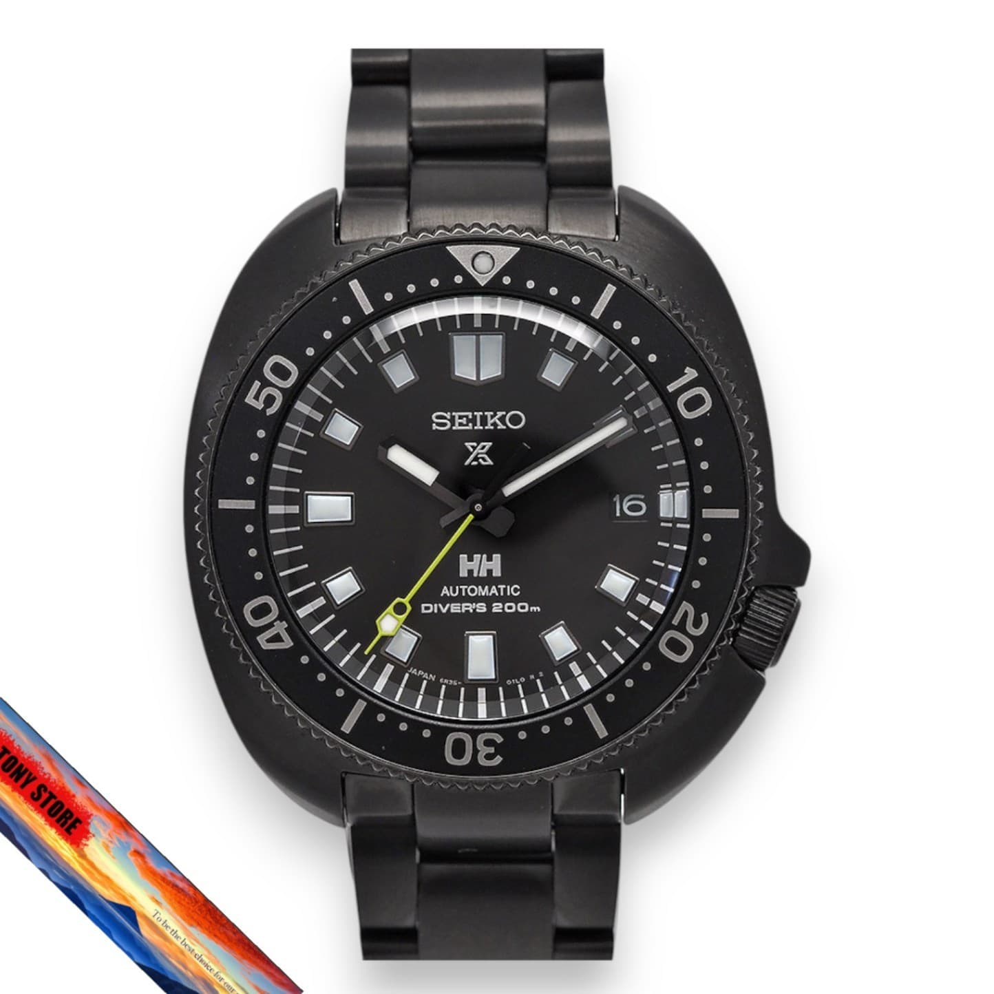 Seiko Prospex Helly Hansen Limited Edition SBDC181 6R3502G0 Dive Watch Black