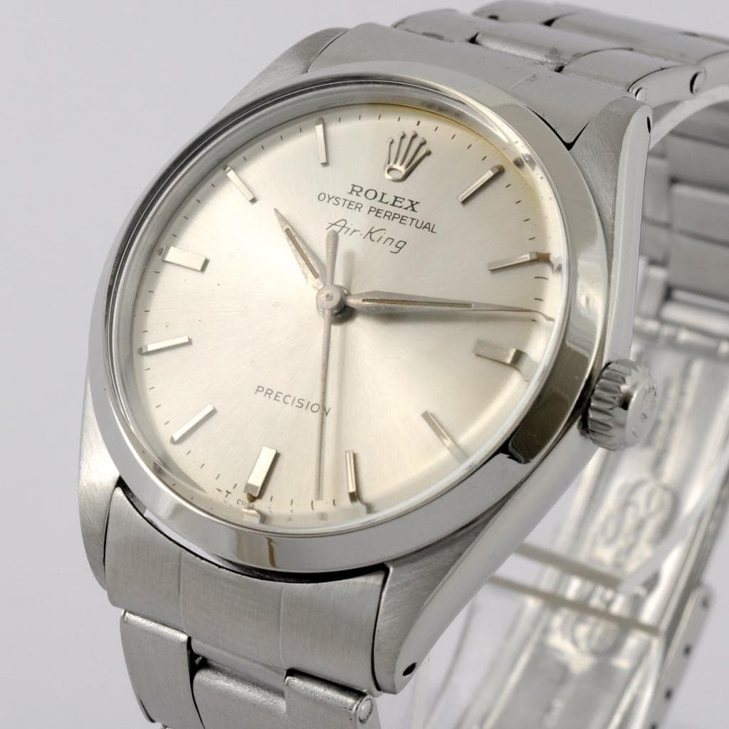 0% TARIFFS ROLEX OYSTER AIR KING PRECISION 1002 5500 AUTOMATIC STEEL BRACELET