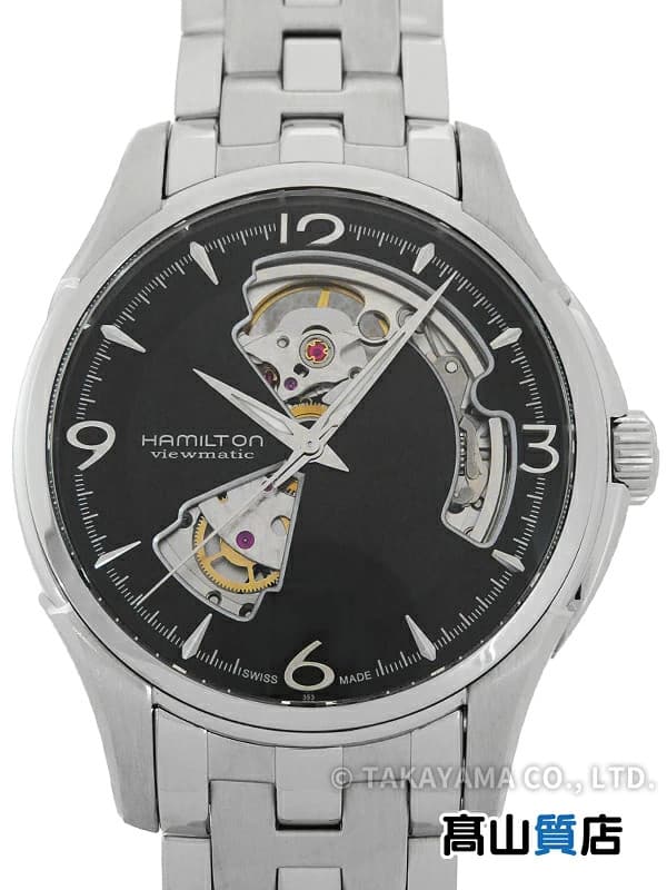 Hamilton Jazzmaster Viewmatic Open Heart H32565135 Stainless Steel 41mm #TW3537