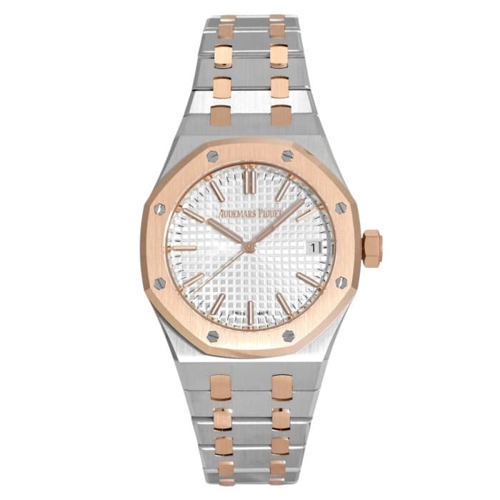 Audemars Piguet Royal Oak 15550SR.OO.1356SR.02 Pink Gold Stainless Steel #YKW069