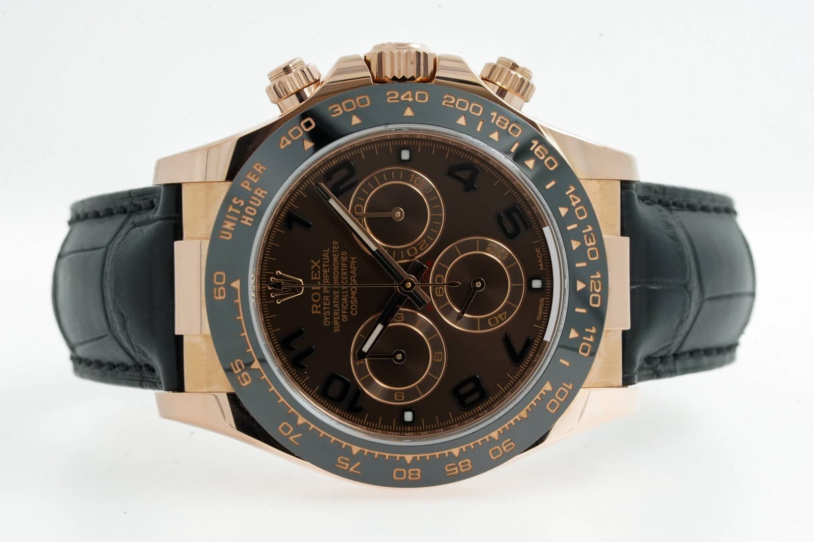 Rolex Daytona Cosmograph 116515LN Chocolate Dial 18K Rose Gold 116515 LN 40mm...