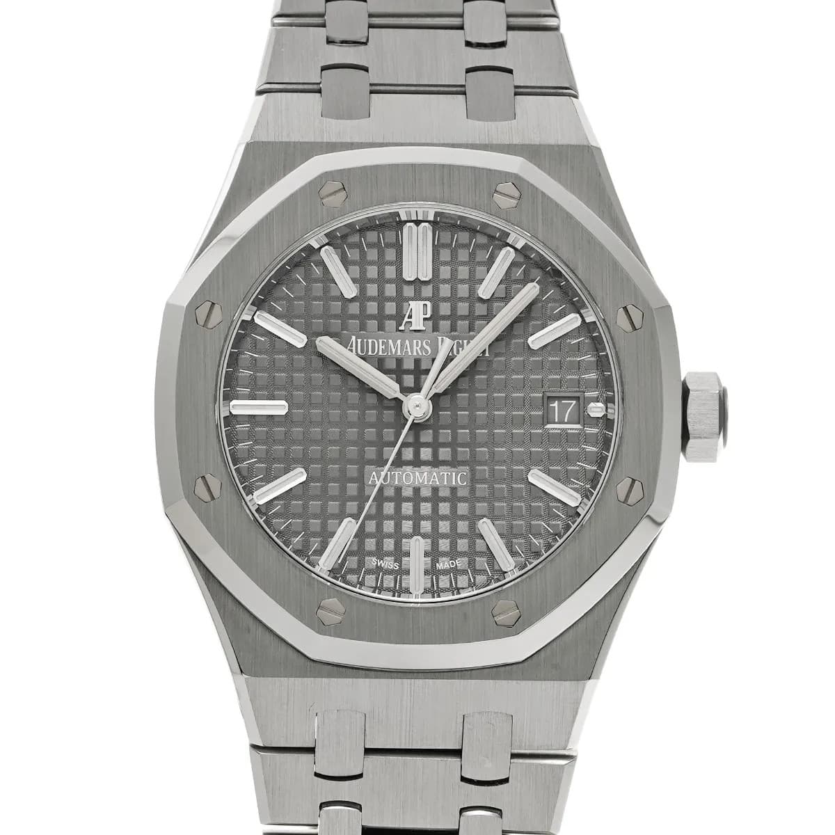 Audemars Piguet Royal Oak 15450ST.OO.1256ST.02 37mm Gray #WW8197