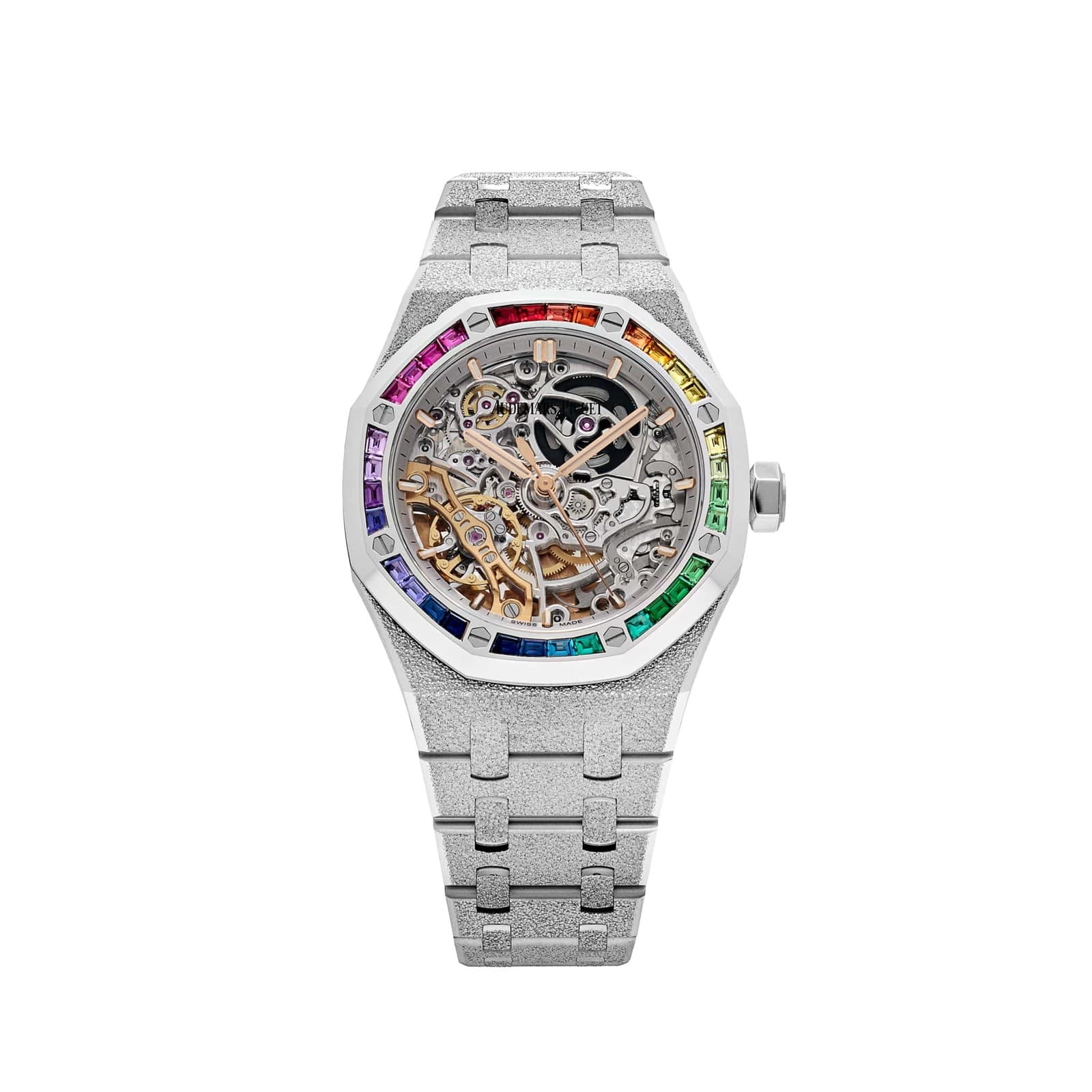 Audemars Piguet Royal Oak 15468BC.YG.1259BC.01-B Double Balance Wheel Frosted