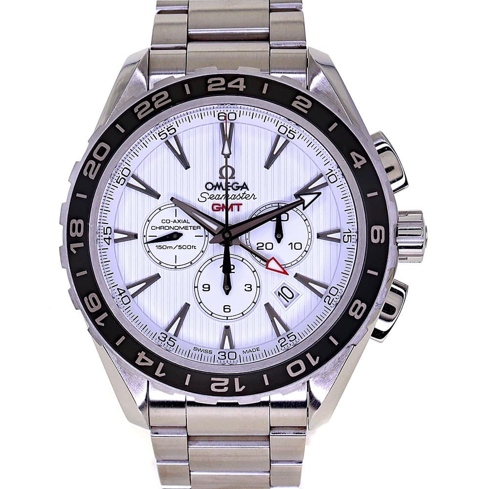 Omega Seamaster Aqua Terra GMT Chronograph 231.10.44.52.04.001 44mm #KNW3268