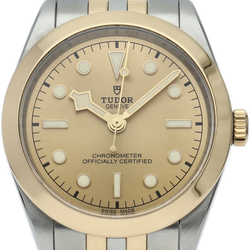 Tudor Black Bay39 M79663-0005 Gold 39mm Champagne Dial Automatic #LPW074