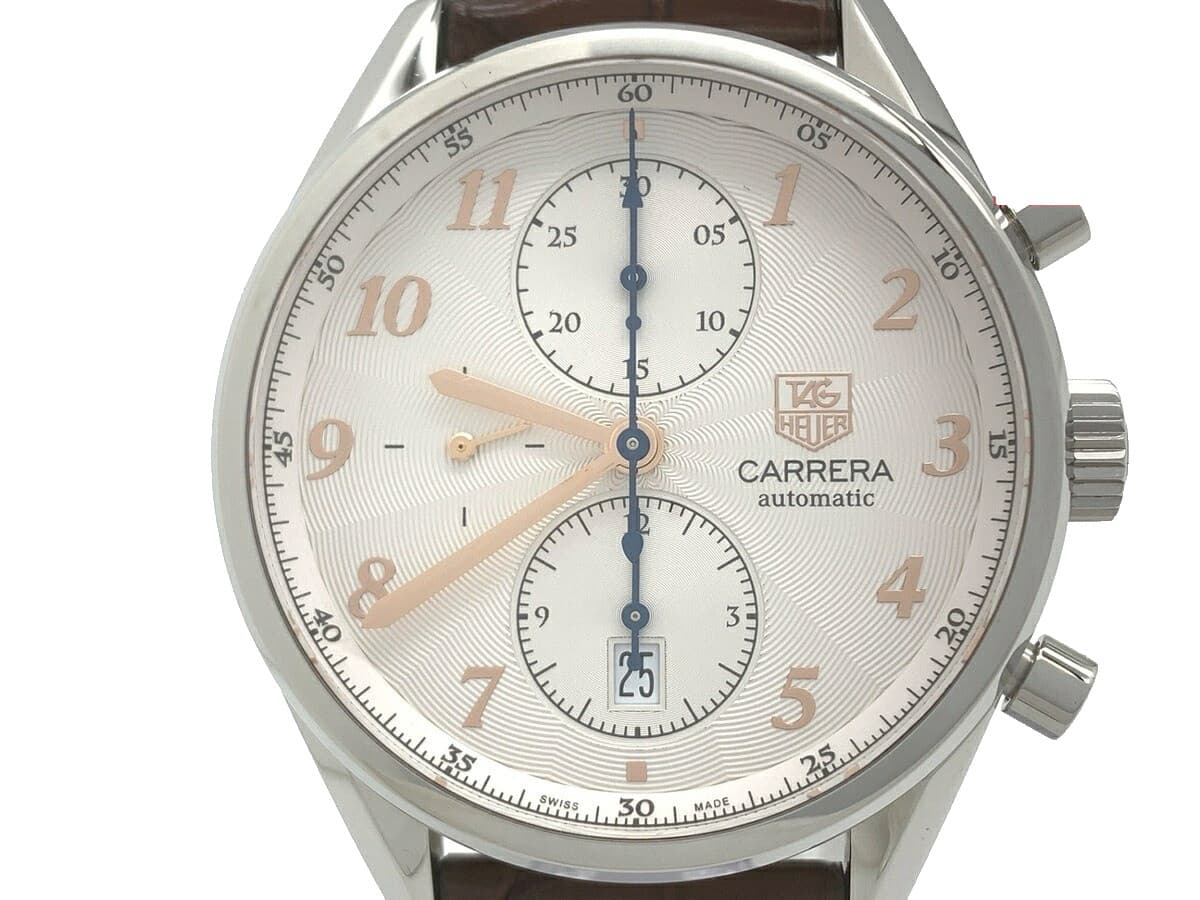 TAG HEUER Carrera Heritage Calibre 16 CAS2112.FC6291 Automatic Boxed From JAPAN
