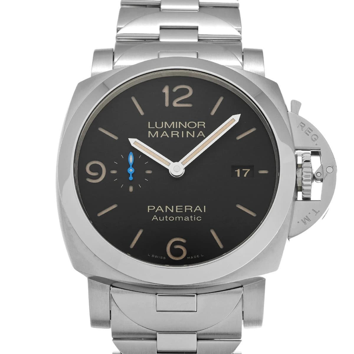 PANERAI Luminor Marina 1950 3 Days Acciaio PAM00723 Men's Used Watch #51119