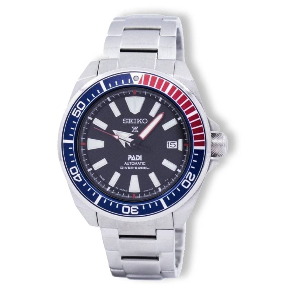 Seiko Prospex Men's Black Watch - SRPB99