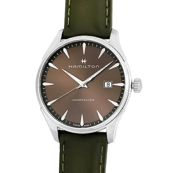Hamilton Jazzmaster Gent Quartz Watch H32451801 Brown