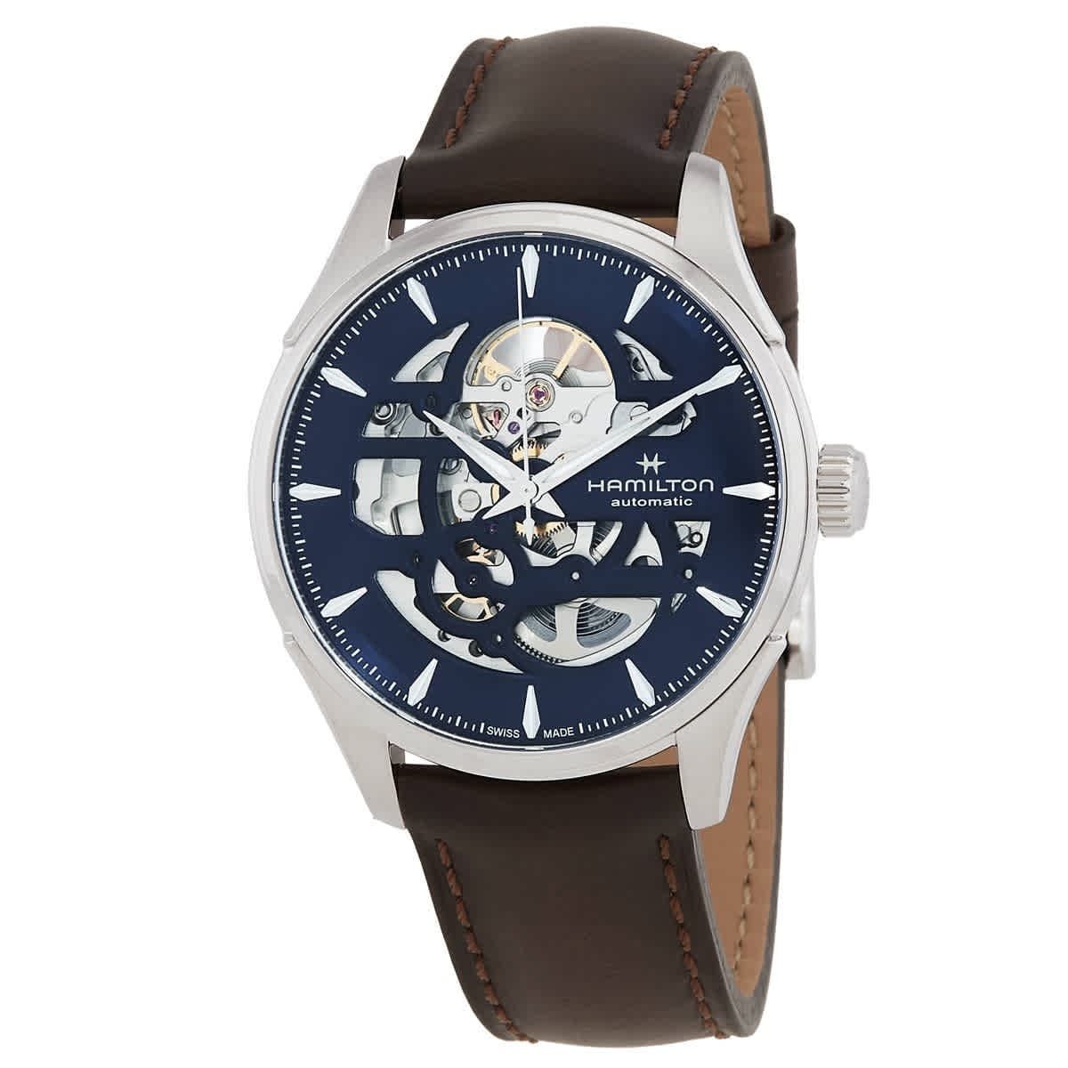 Hamilton Jazzmaster Skeleton Automatic Blue Dial Men's Watch H42535541