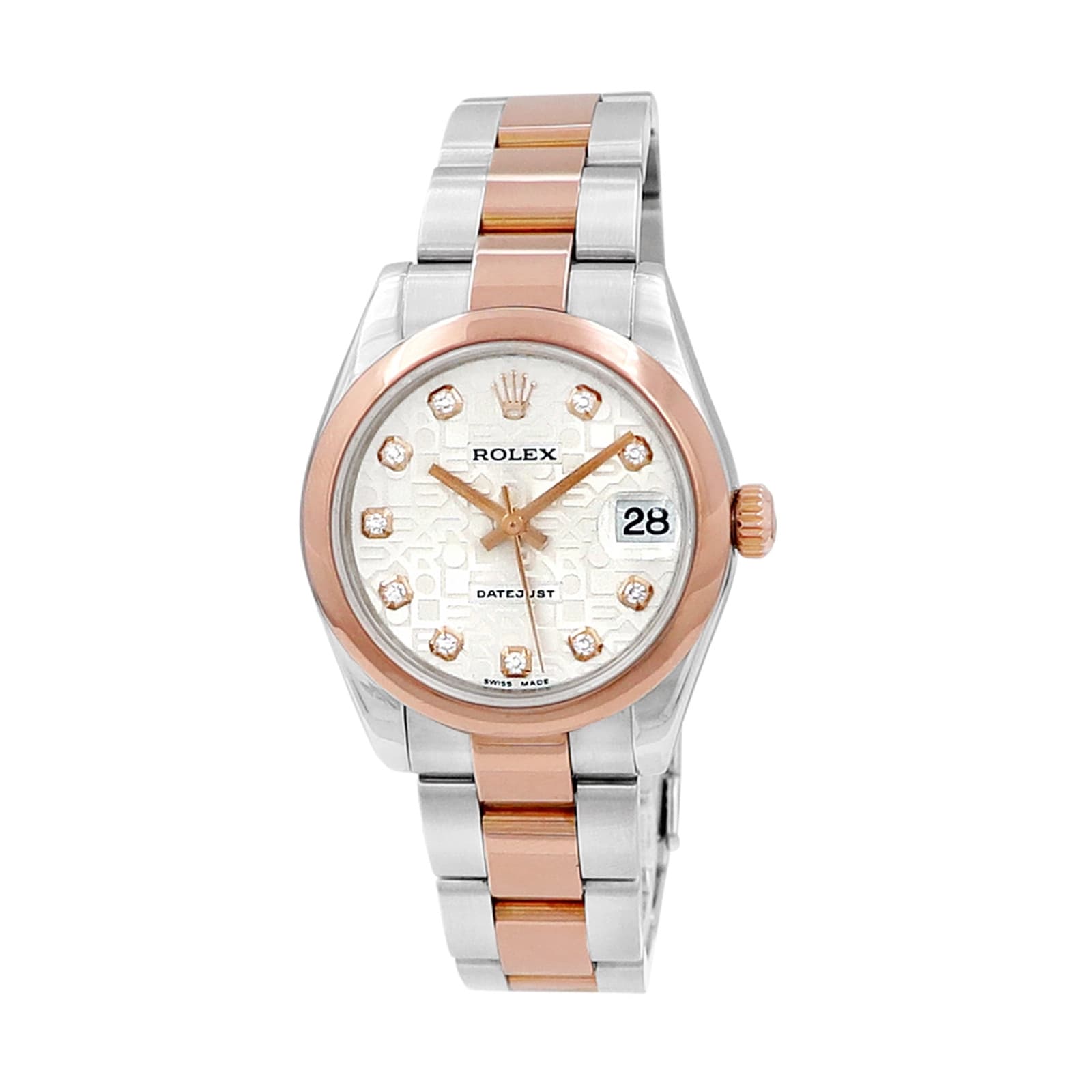 Rolex Datejust 31 Silver Jubilee Diamond Dial on Jubilee 178241 2005