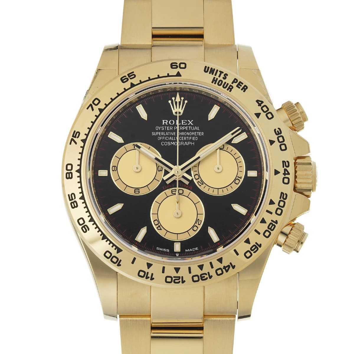 ROLEX Cosmograph Daytona 126508 Intense black/Champagne WATCH 754956
