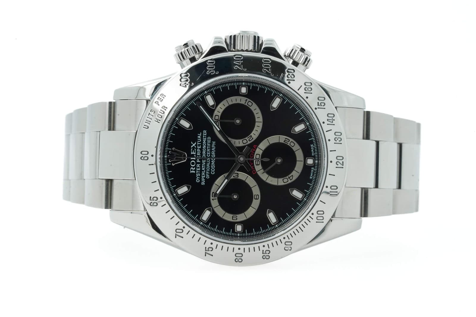 Rolex Daytona Cosmograph Daytona 116520 Black Dial 40mm Ser. P 04/2002 11357