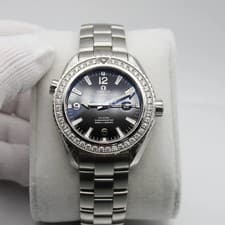 Omega Seamaster Planet Ocean Steel Diamonds Ladies Watch 232.15.38.20.01.001