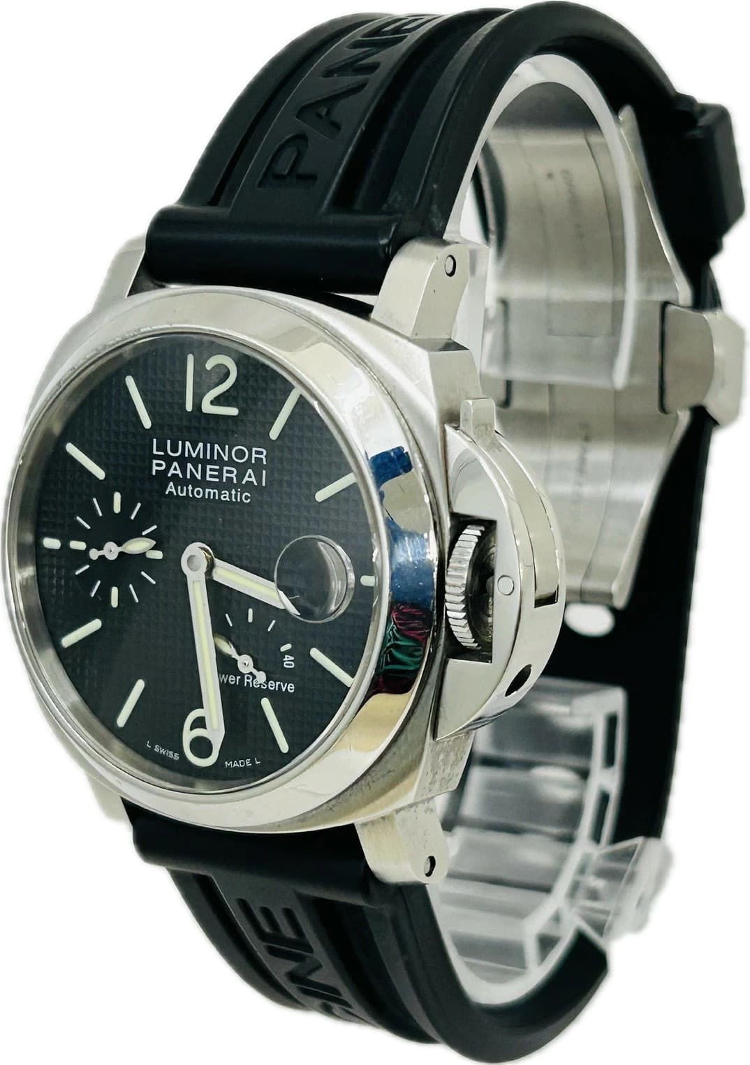 Panerai Luminor Power Reserve PAM00241 OP6700 Stainless Steel 40mm Men's #WJW113