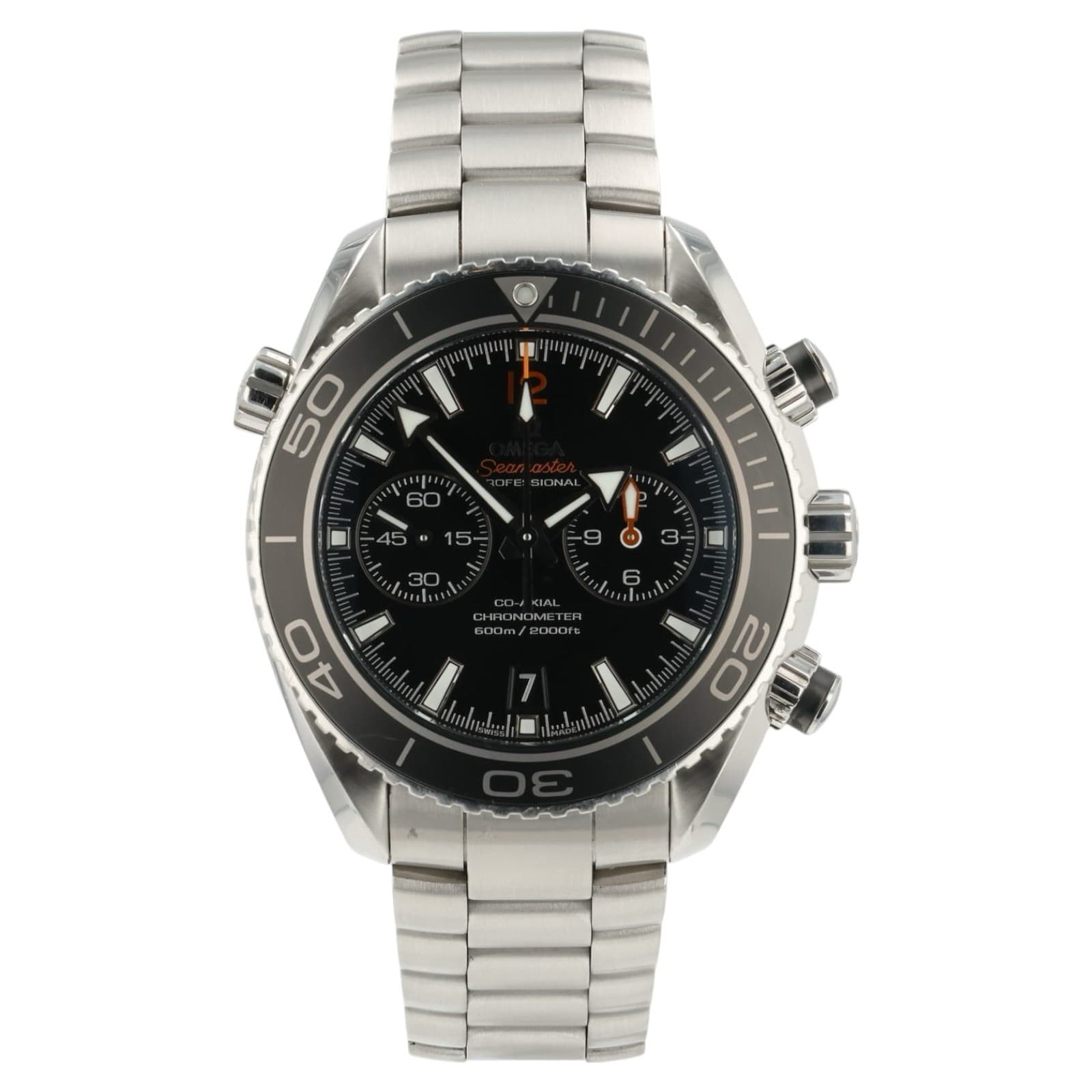 Omega Seamaster Black Dial Stainless Steel 45.5mm Automatic 232.30.46.51.01.001