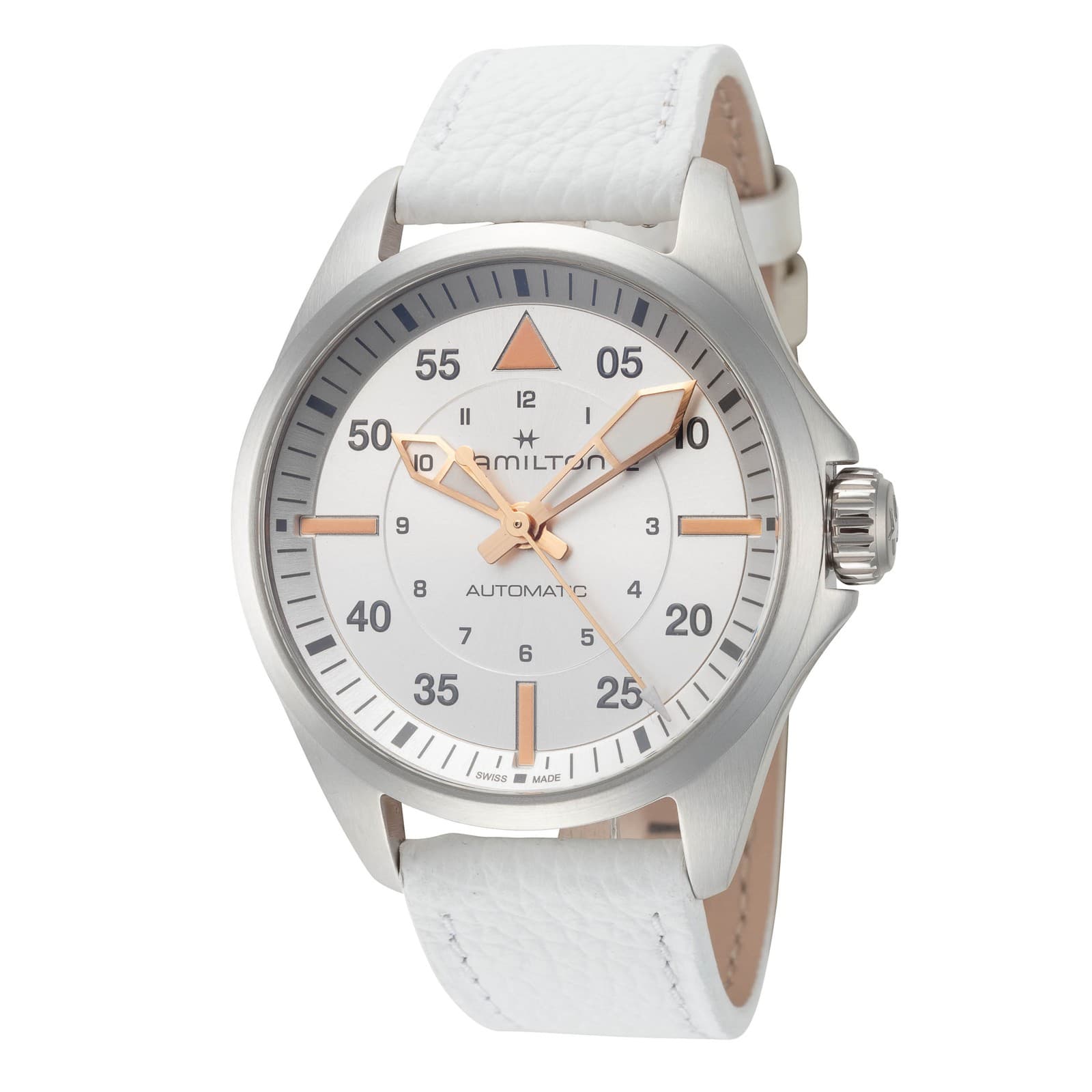 Hamilton Women's Khaki Navy 36mm Automatic Watch H76215850
