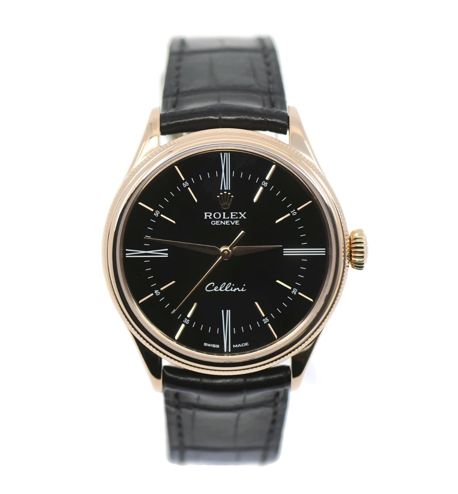 Rolex Cellini 18K Rose Gold Watch 50505