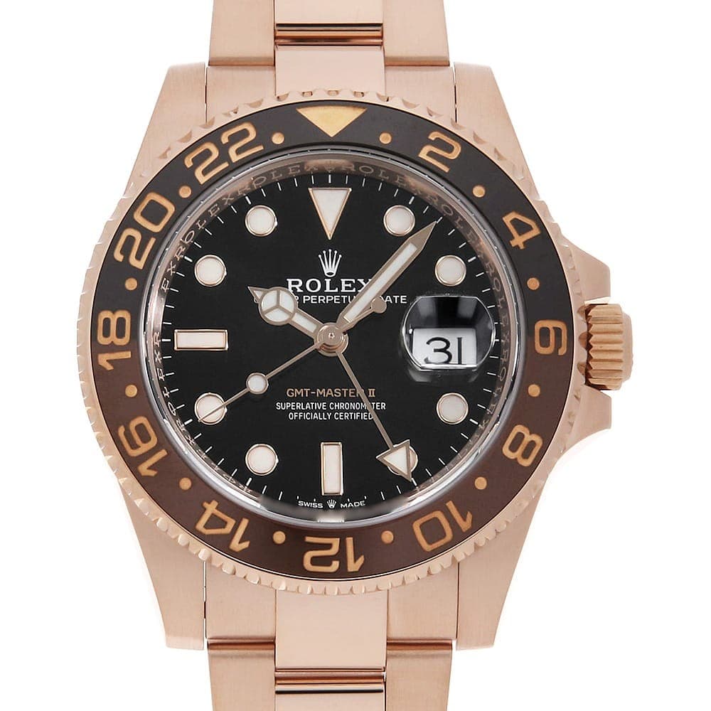 ROLEX GMT Master II 126715CHNR black Random Number second hand mens