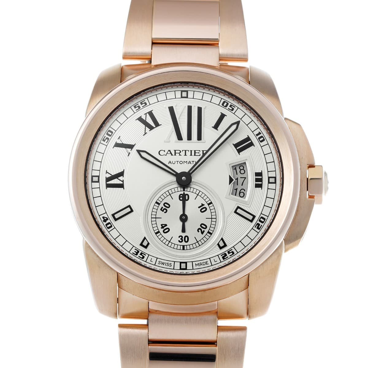 CARTIER Calibre de Cartier W7100018 Silver WATCH 750674
