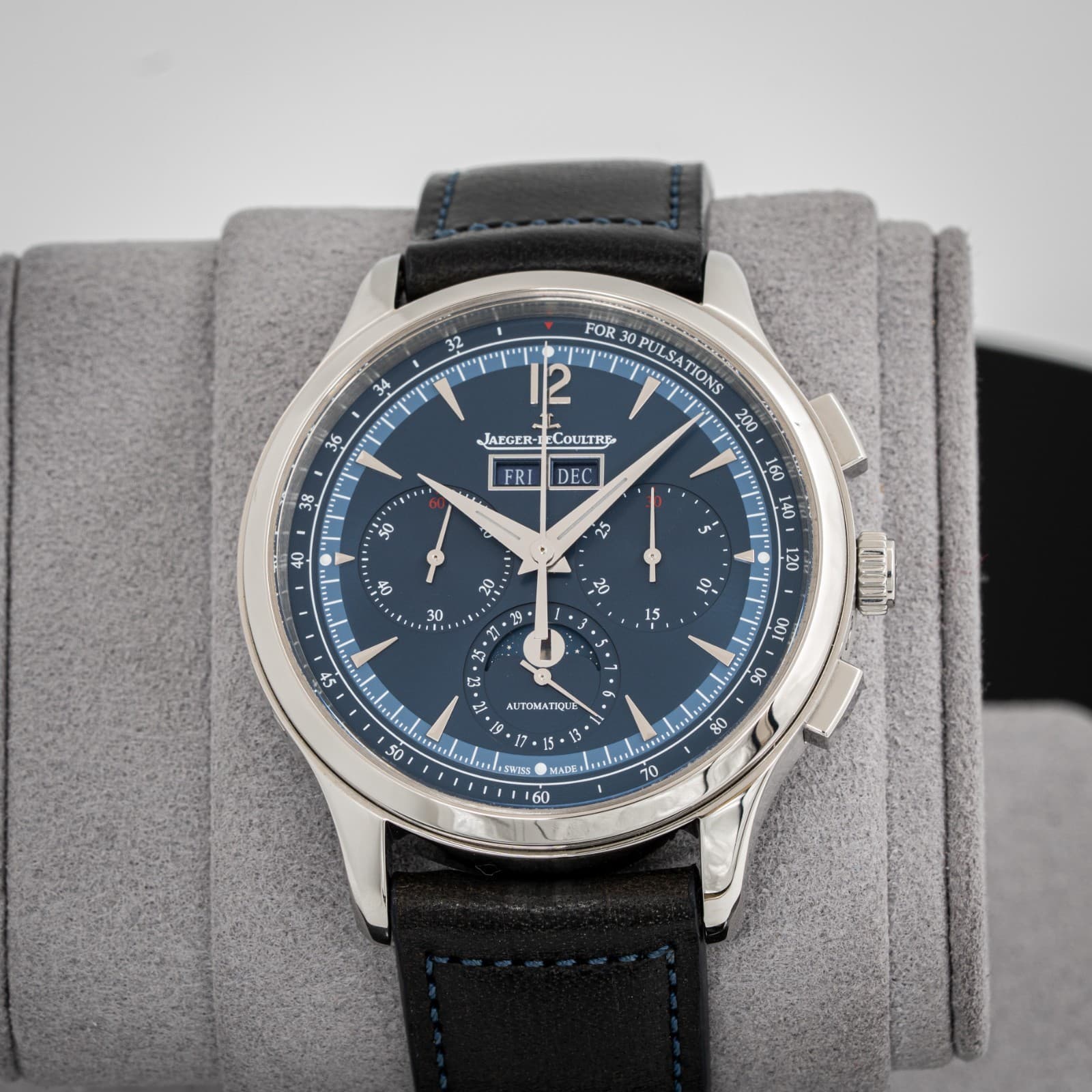 Jaeger-LeCoultre Master Control Chronograph Calendar Q4138480 with Box & Papers