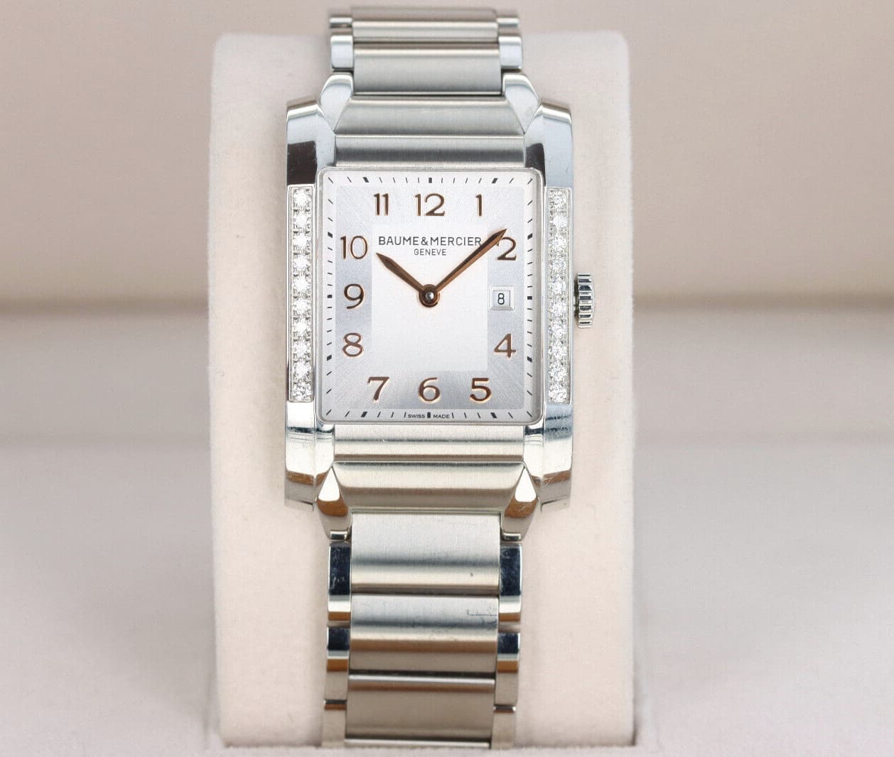Baume & Mercier Hampton Diamond Edition 37mm Stainless Steel Large M0A10023