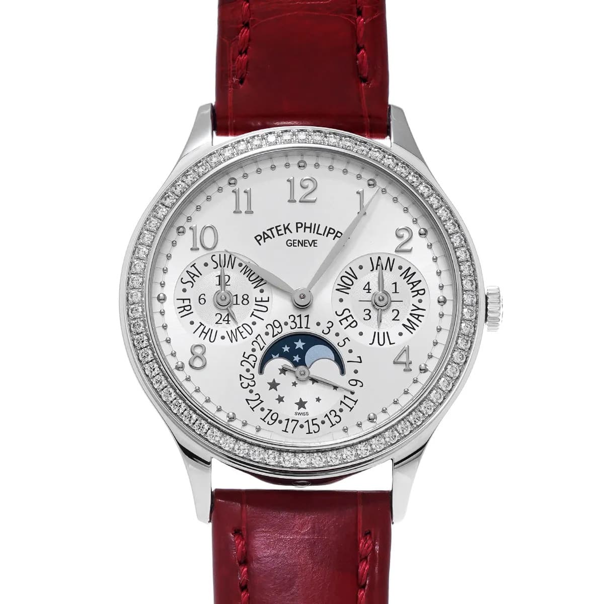 Patek Philippe Grand Complications 7140G-001 35.1mm Silver #WW10293