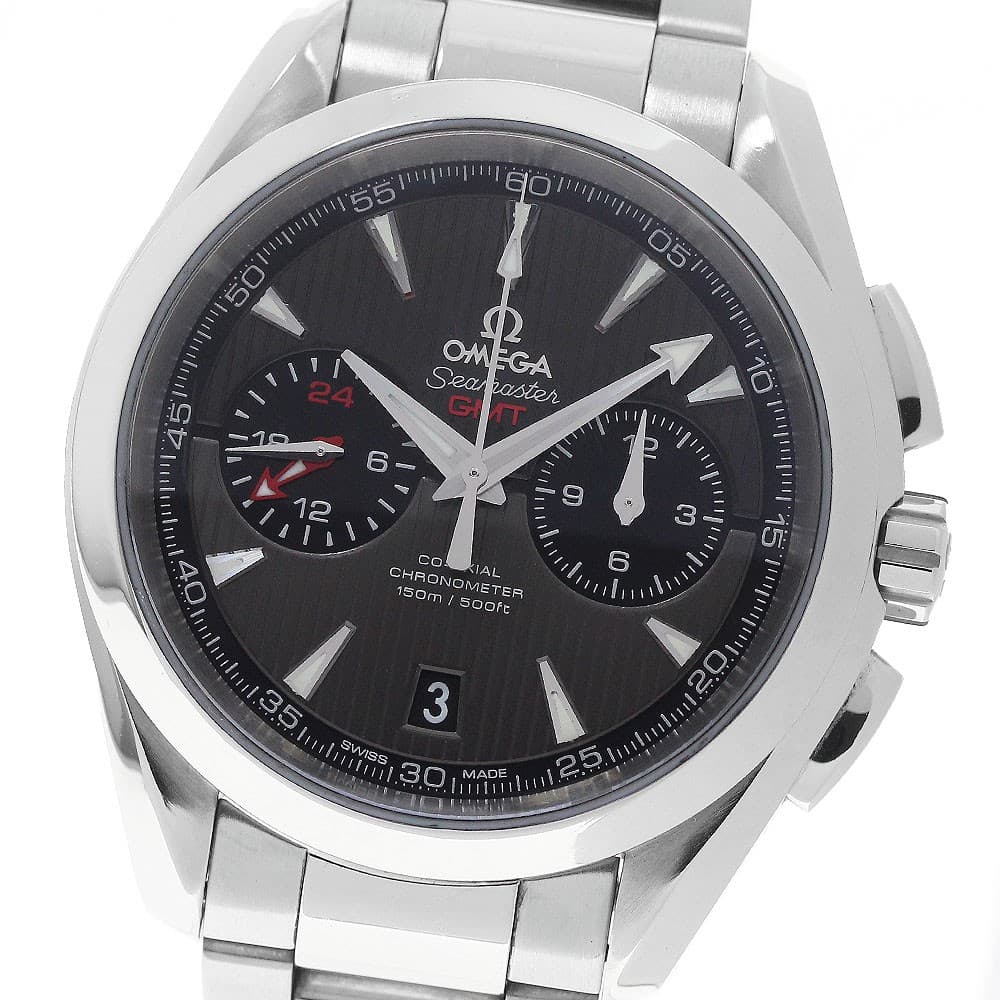 OMEGA Seamaster 150M Aqua Terra 231.10.43.52.06.001 GMT Automatic Men's_967526