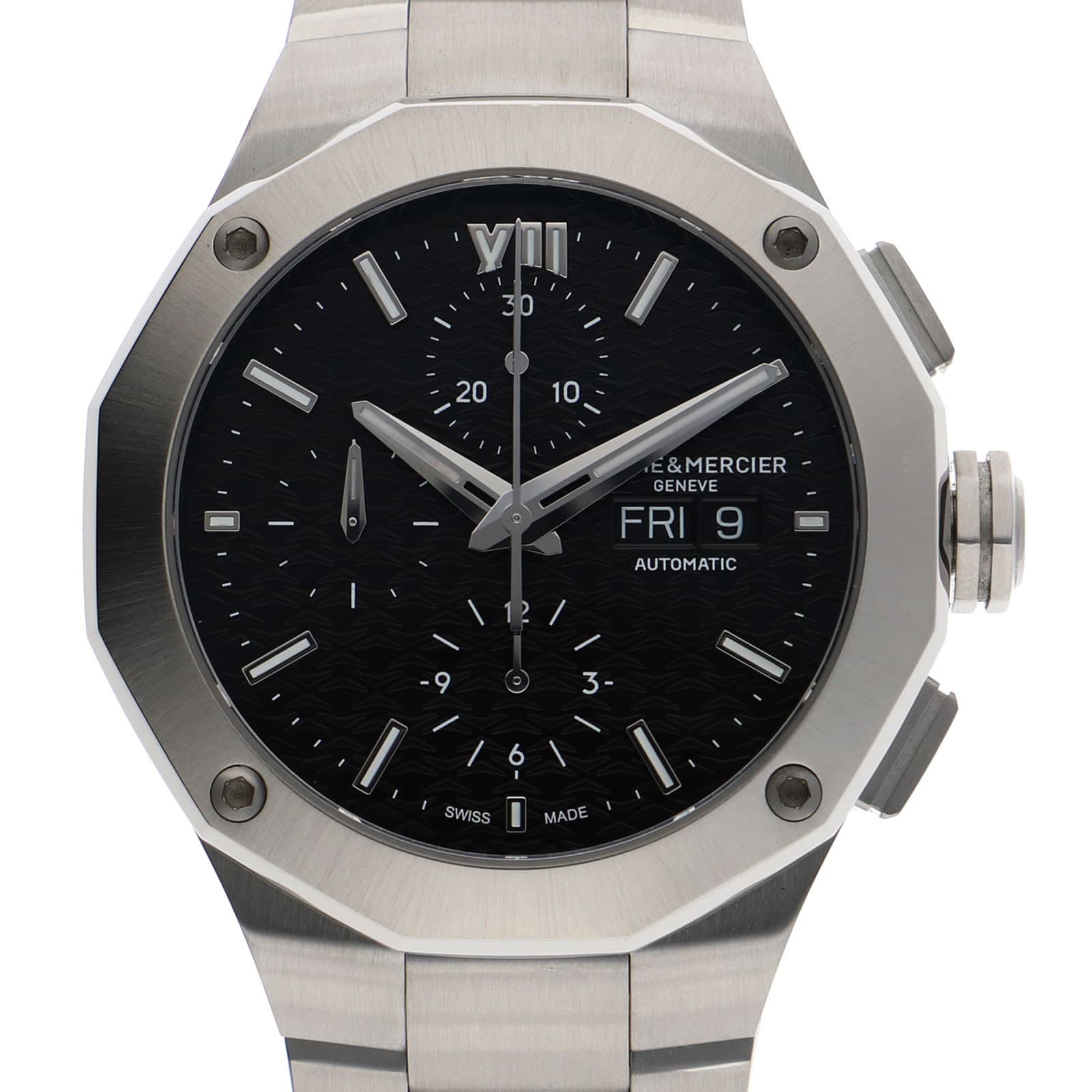 Baume & Mercier M0A10624 Riviera black Dial Automatic Stainless Steel Men’s