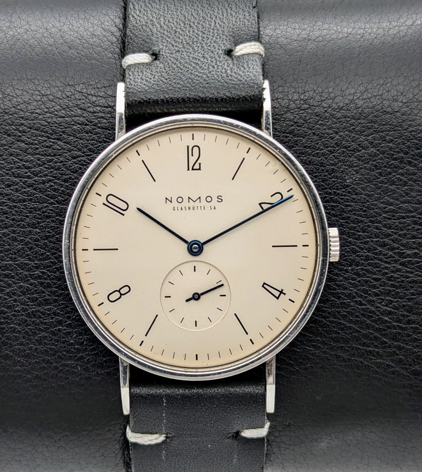 NOMOS Tangente 101 Wrist Watch 1 3/8in Glashütte Stainless Steel Hand Wound 23