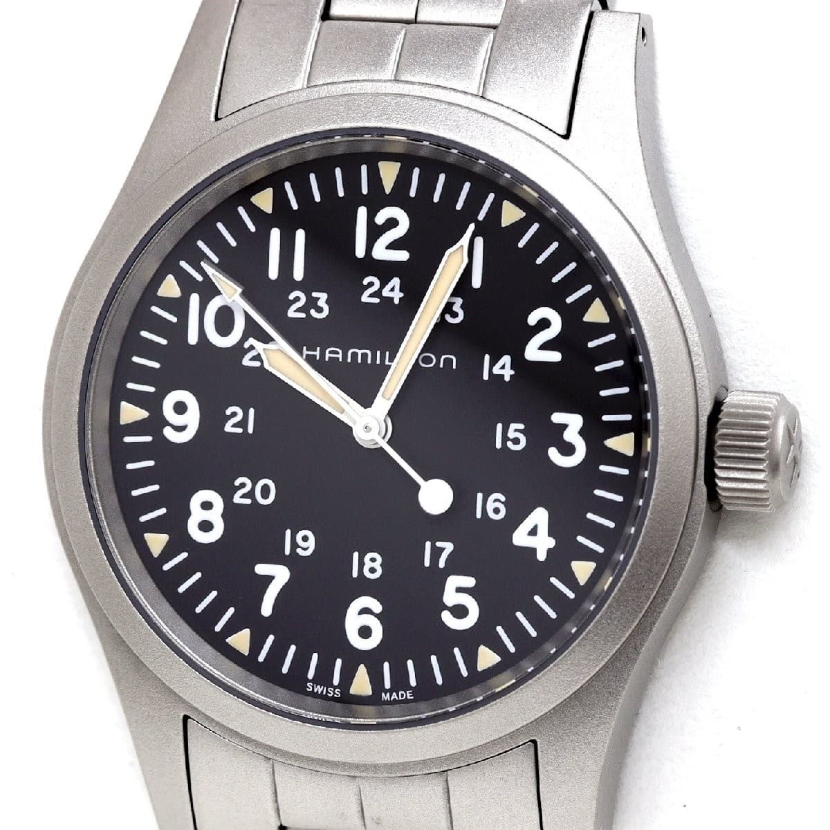 Hamilton Khaki Field H69439131 Watch Hand Wound Men's