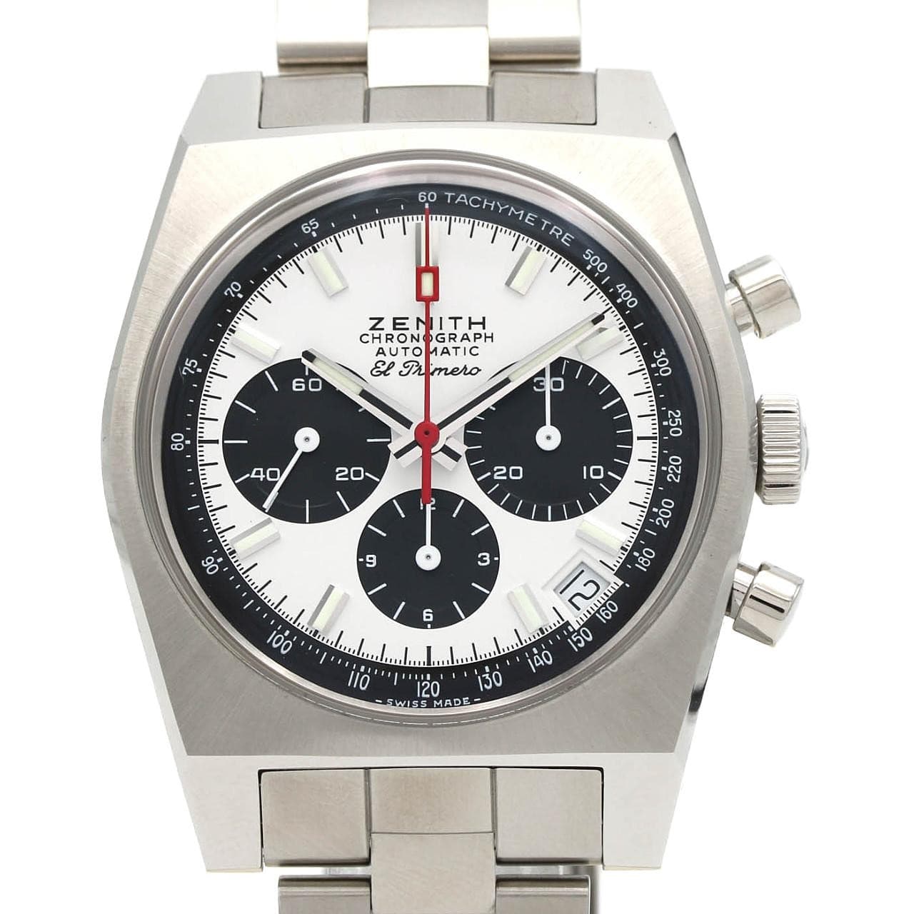 Authentic Zenith El Primero A384 Revival 03.A384.400/21.M384 Stainless Steel...