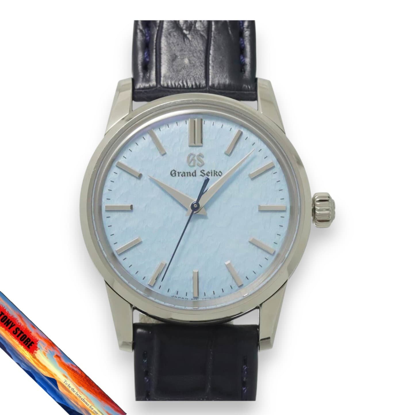 Grand Seiko SBGX353 Elegance Men's Watch 9F610AR0 Blue Quartz
