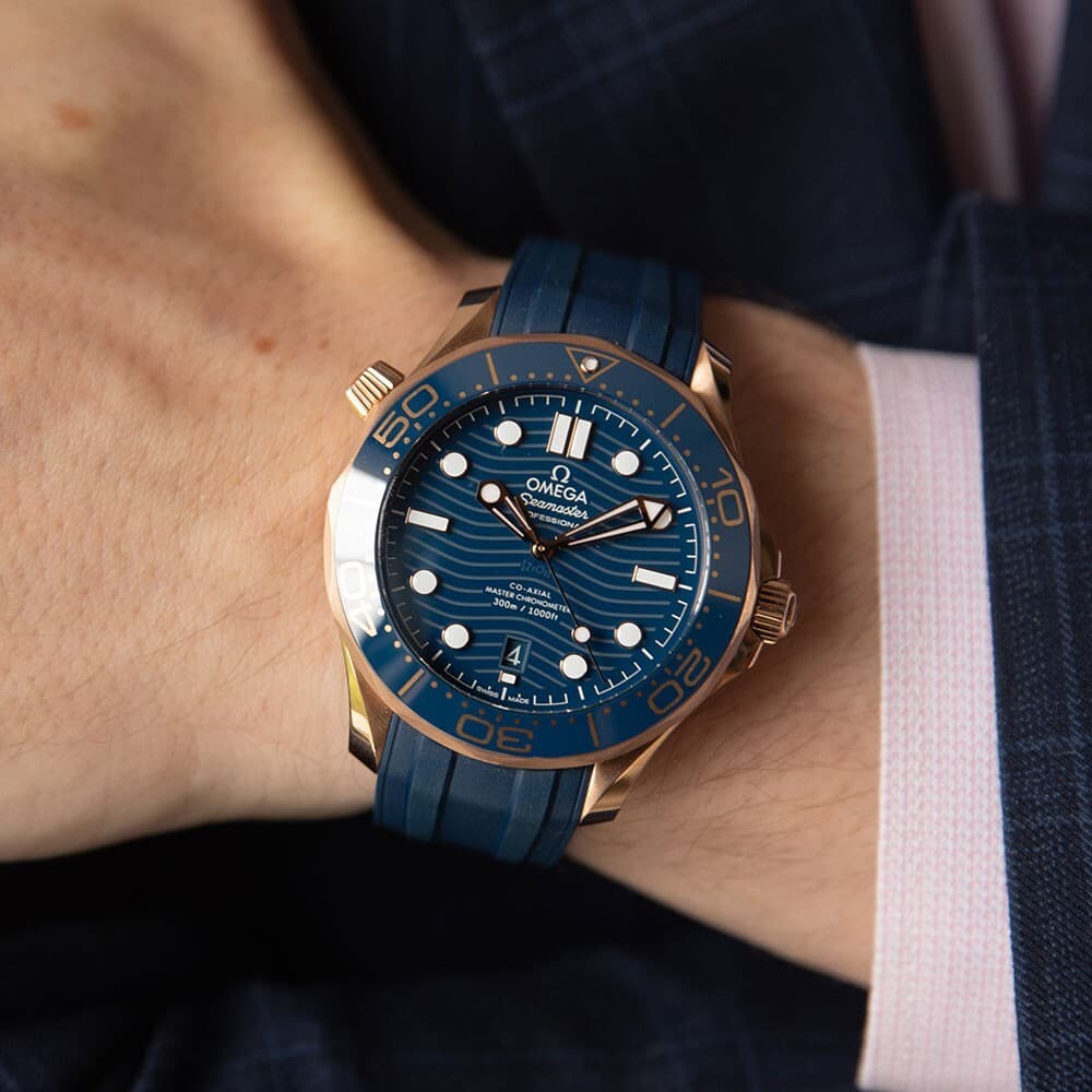 Omega Seamaster Diver 300M Co-Axial Master Chronometer 42MM - 210.62.42.20.0...