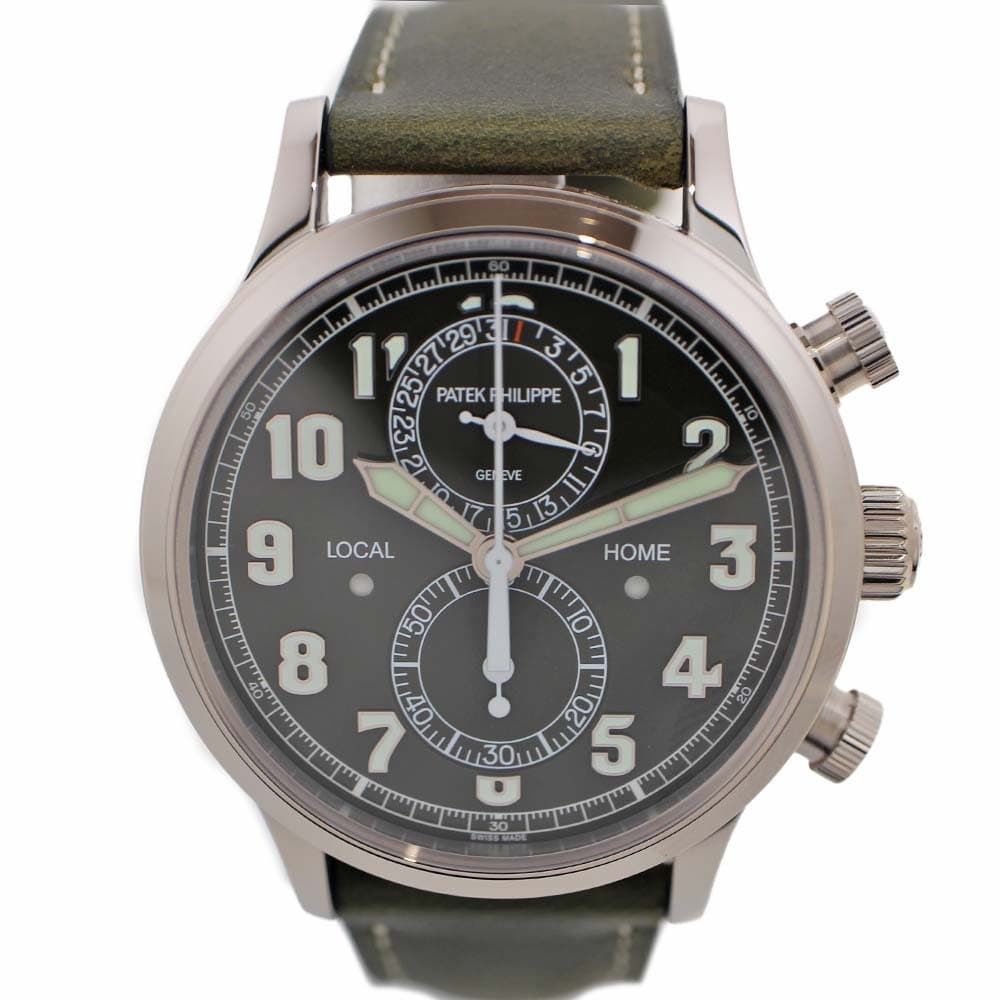 Patek Philippe Travel Time Chronograph Calatrava Pilot 5924G-010 #KNW1568