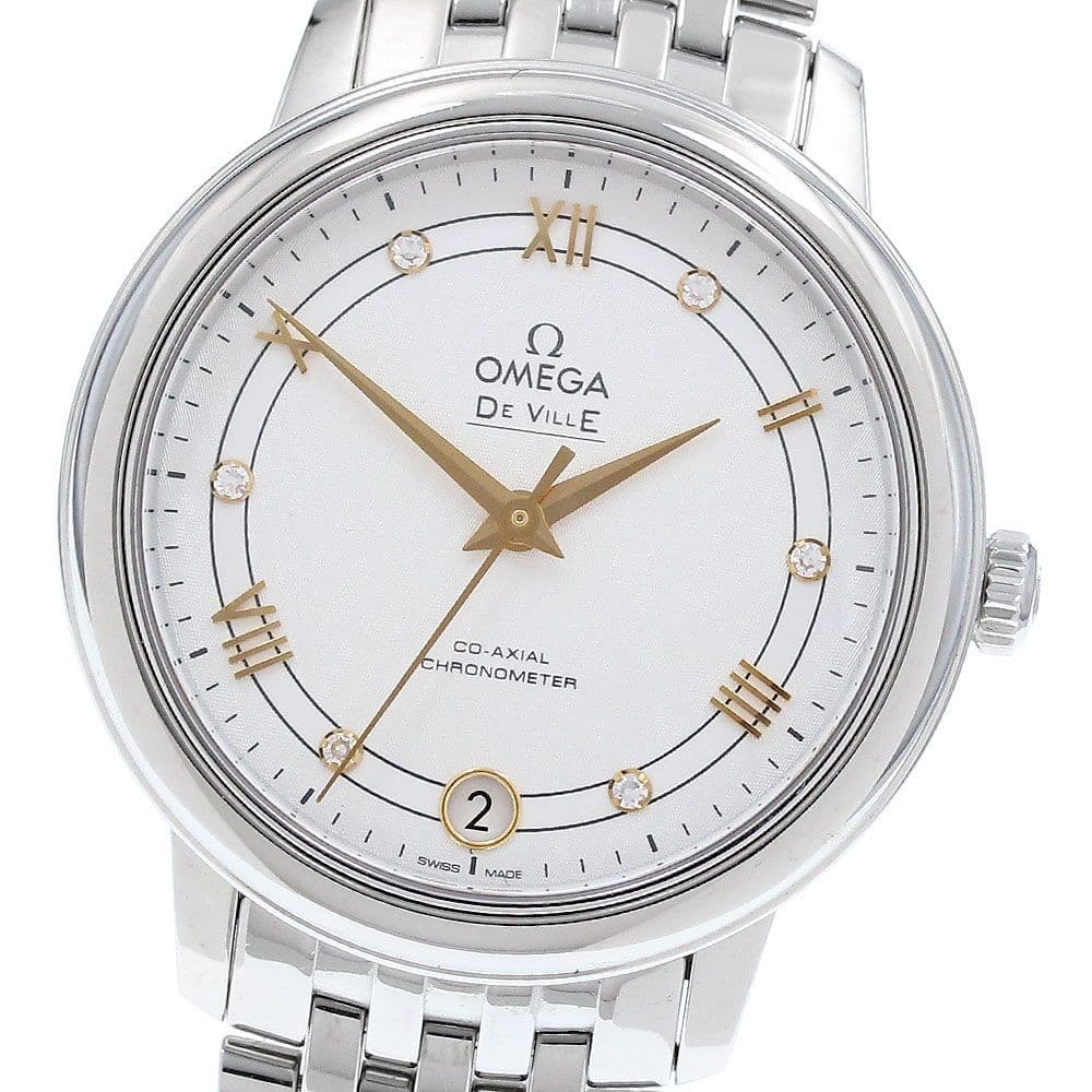 Omega 424.10.33.20.52.001 De Ville Co-Axial Date Automatic Women's
