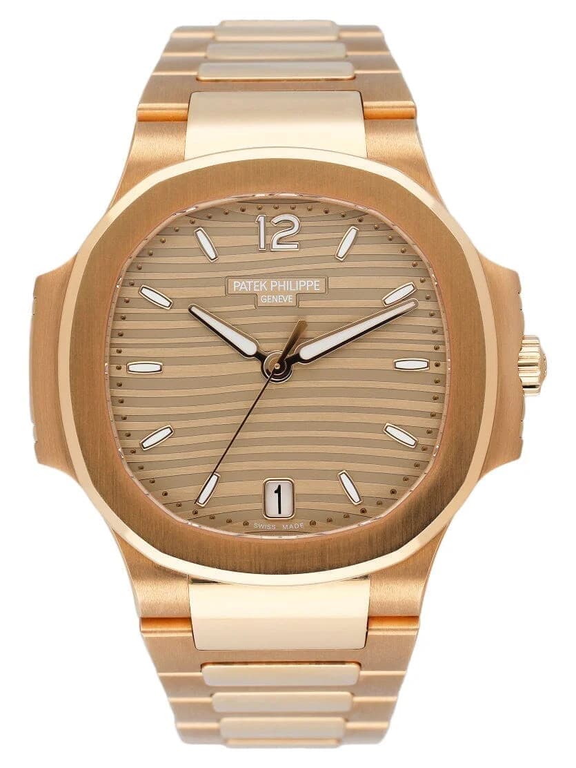 Patek Philippe Nautilus 7118/1R 18K Rose Gold Ladies Watch Papers