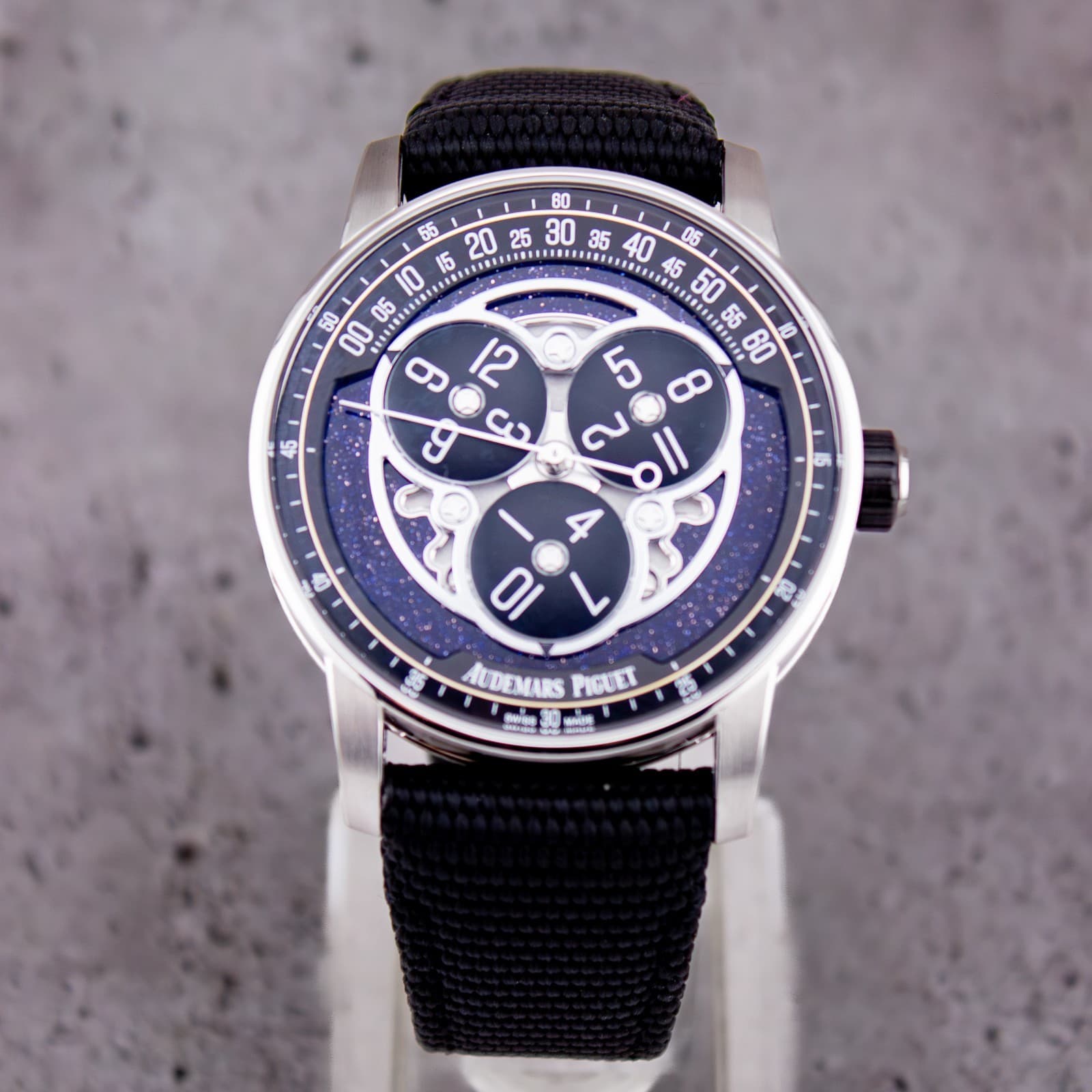Audemars Piguet Code 11.59 Blue Men's Watch - 15212NB.OO.A002KB.01