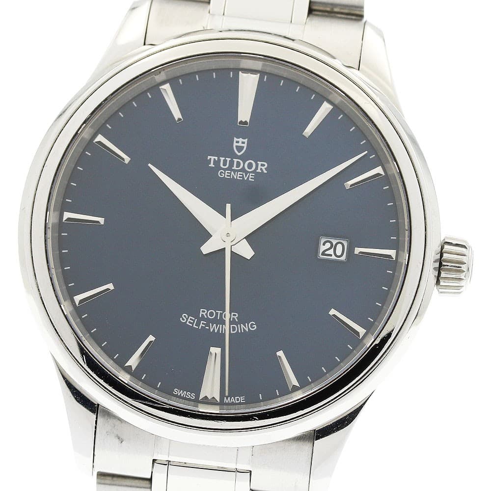 TUDOR style 12700 Date Navy Dial Automatic Men's Watch_978466