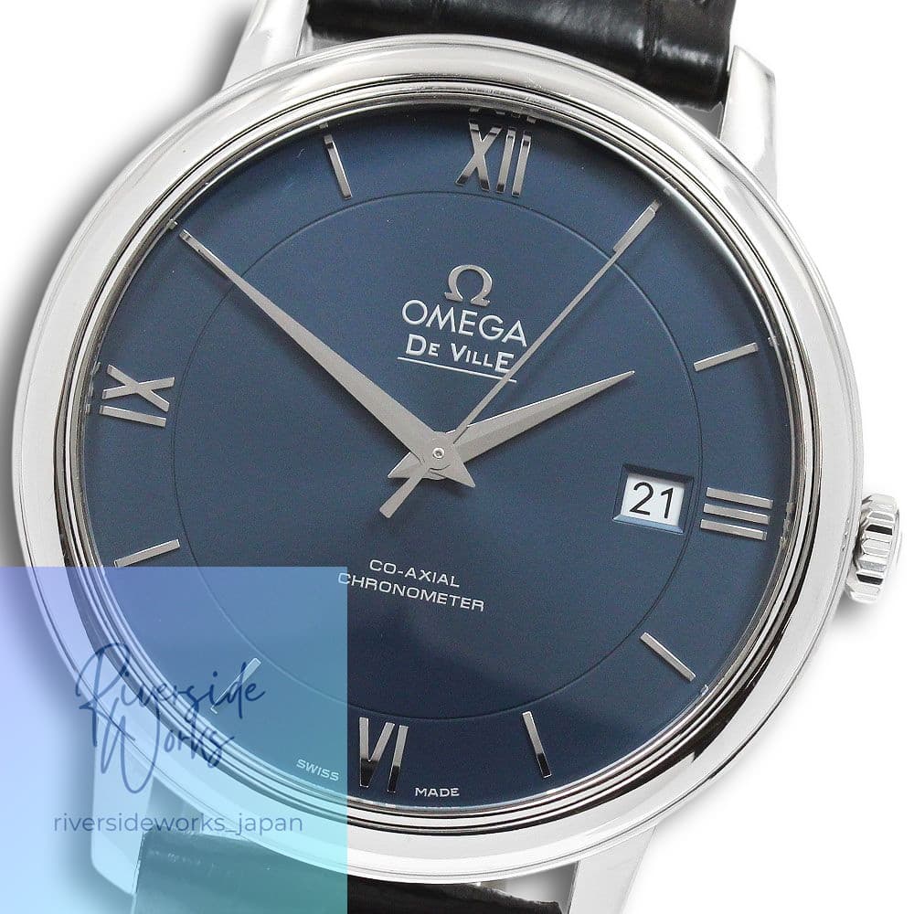 Omega 424.13.40.20.03.001 De Ville Prestige Date Co-Axial Automatic Men's Watch