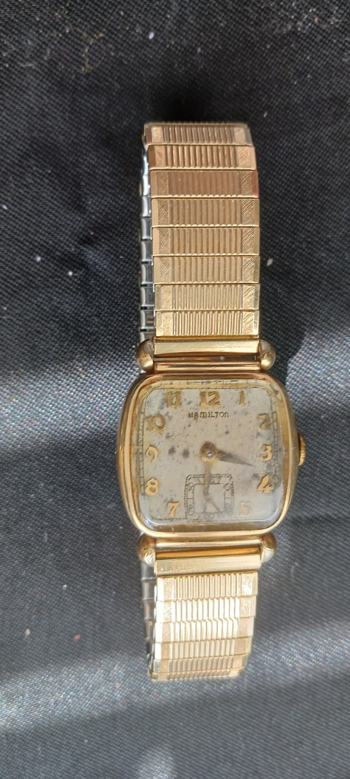 Hamilton Martin watch - Vintage ca. 1940's w/ 10K gold-filled Speidel Band -