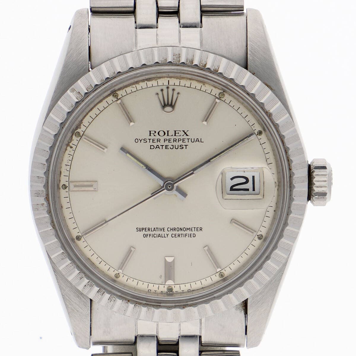 Rolex Datejust Date 1603 Silver TO333079
