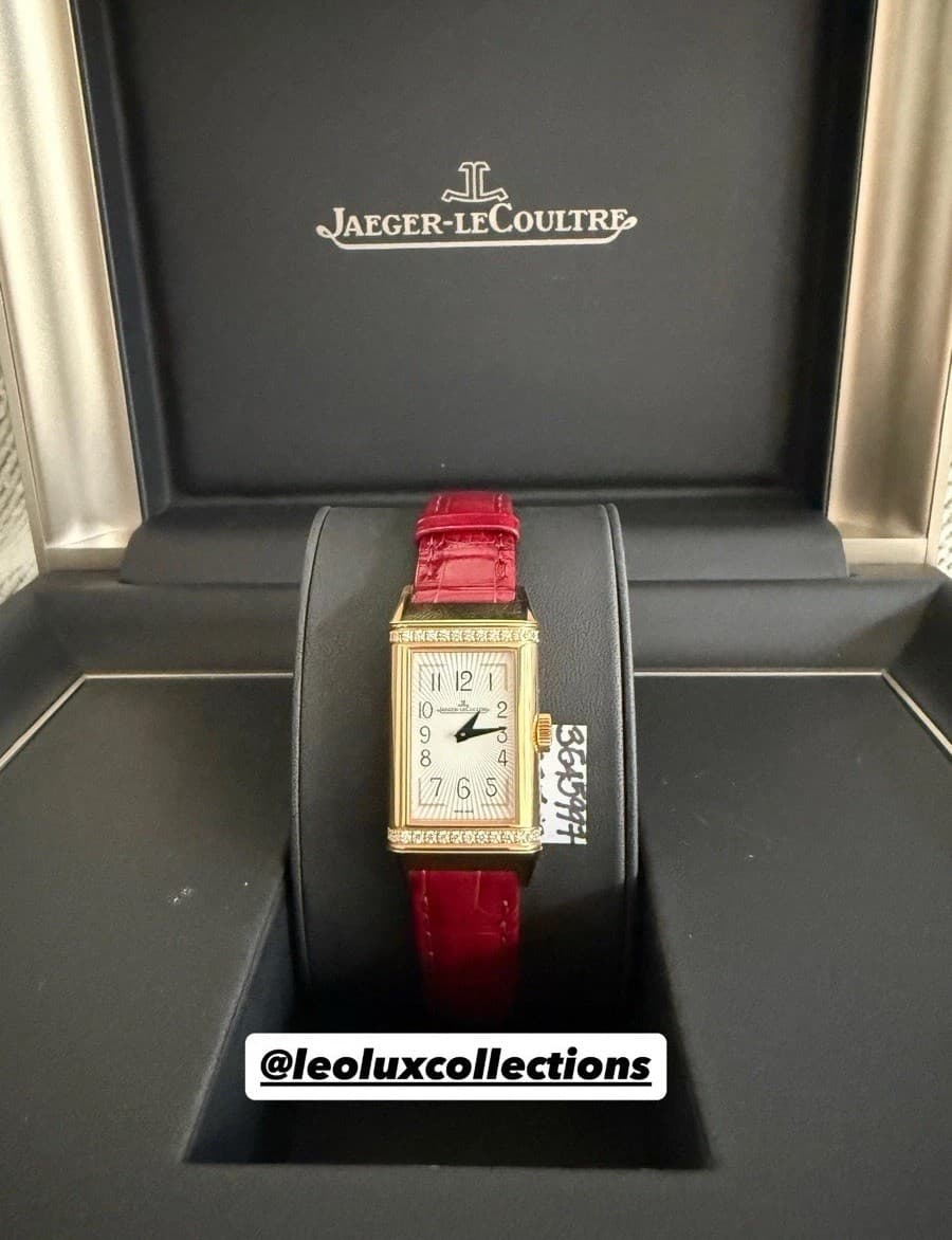 Jaeger-LeCoultre Reverso One Duetto Pink Gold Watch With Diamonds - Q334256J