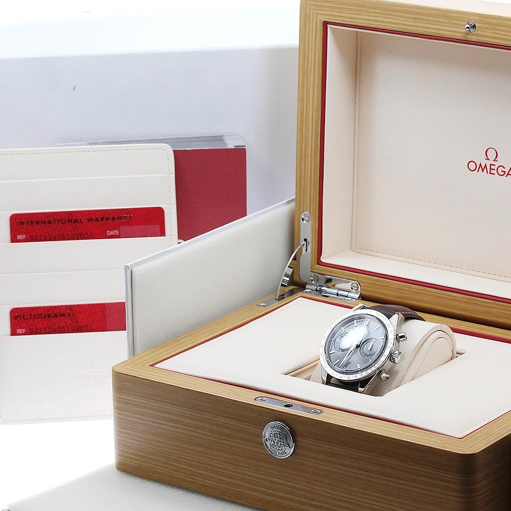 Omega Speedmaster 57 331.12.42.51.01.001 Automatic 42mm Box Papers Black