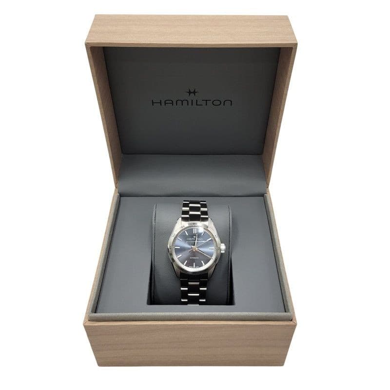 Hamilton Jazzmaster H36105140 Automatic Men's Wristwatch Silver Dial 34 mm