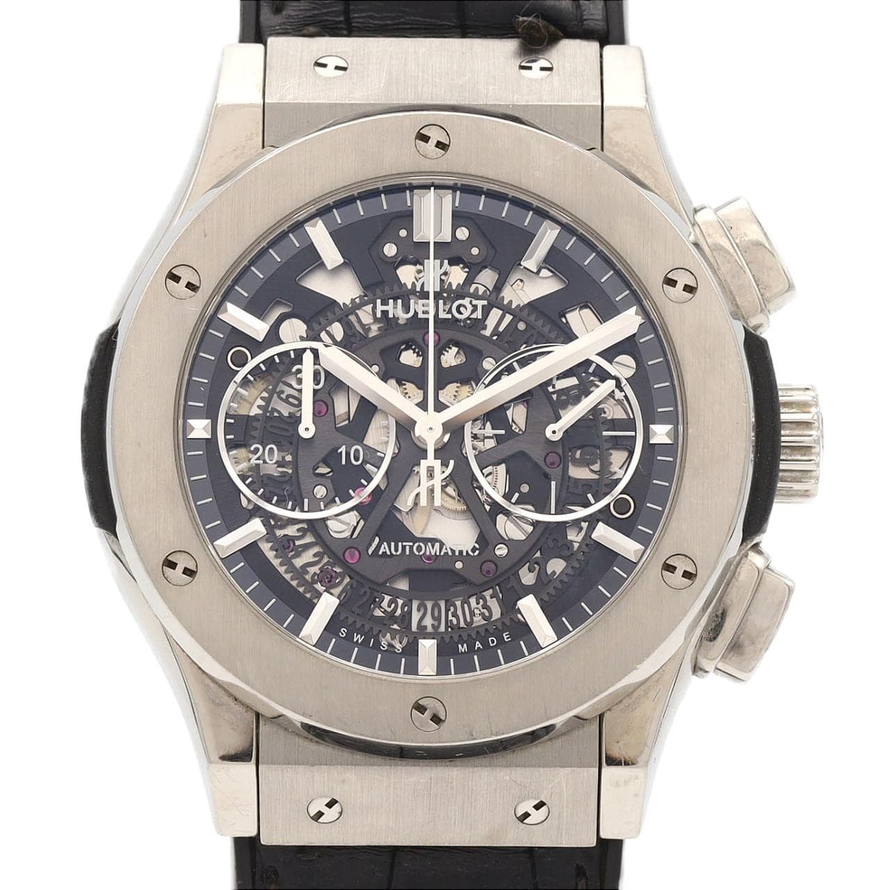 Authentic [Unserviced - Value Price] Hublot Classic Fusion Aerofusion Chrono...