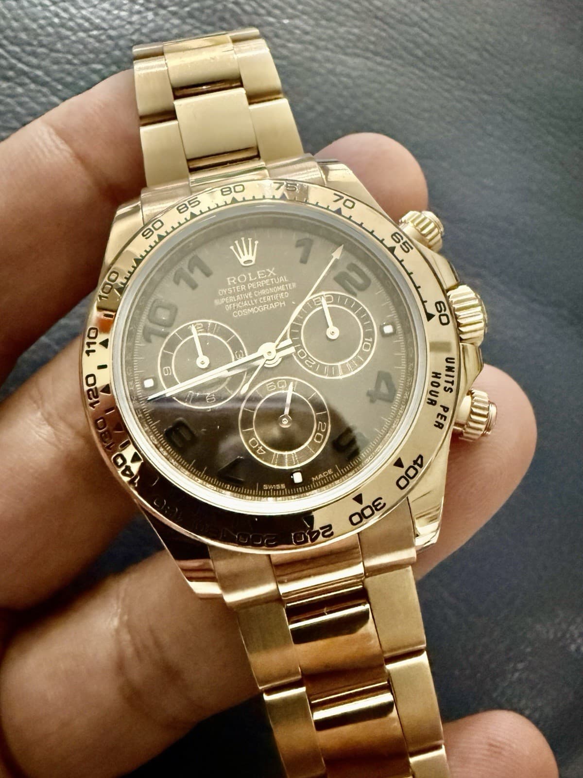 Rolex Cosmograph Daytona 116505 Rose Gold Oyster Bracelet with